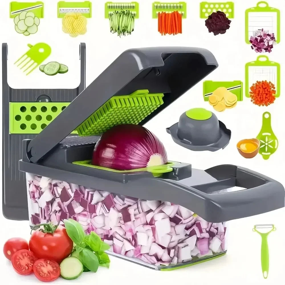 Picador de Verduras de 16 Piezas